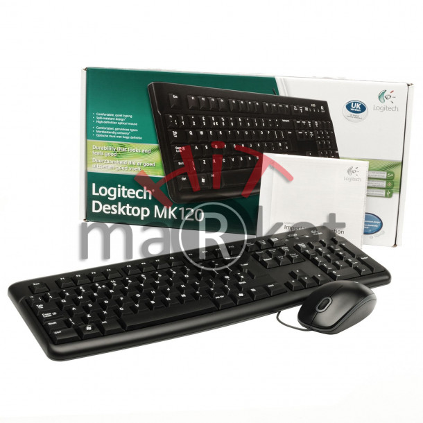 Клавиатура и мишка Logitech MK120